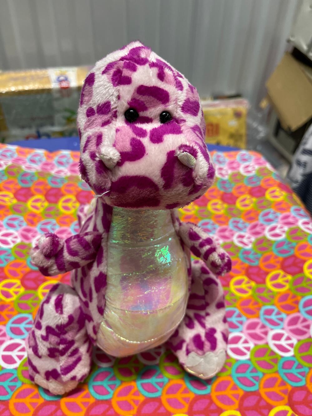 Spotty Dinosaur HM339 No Code Webkinz Plush by Ganz